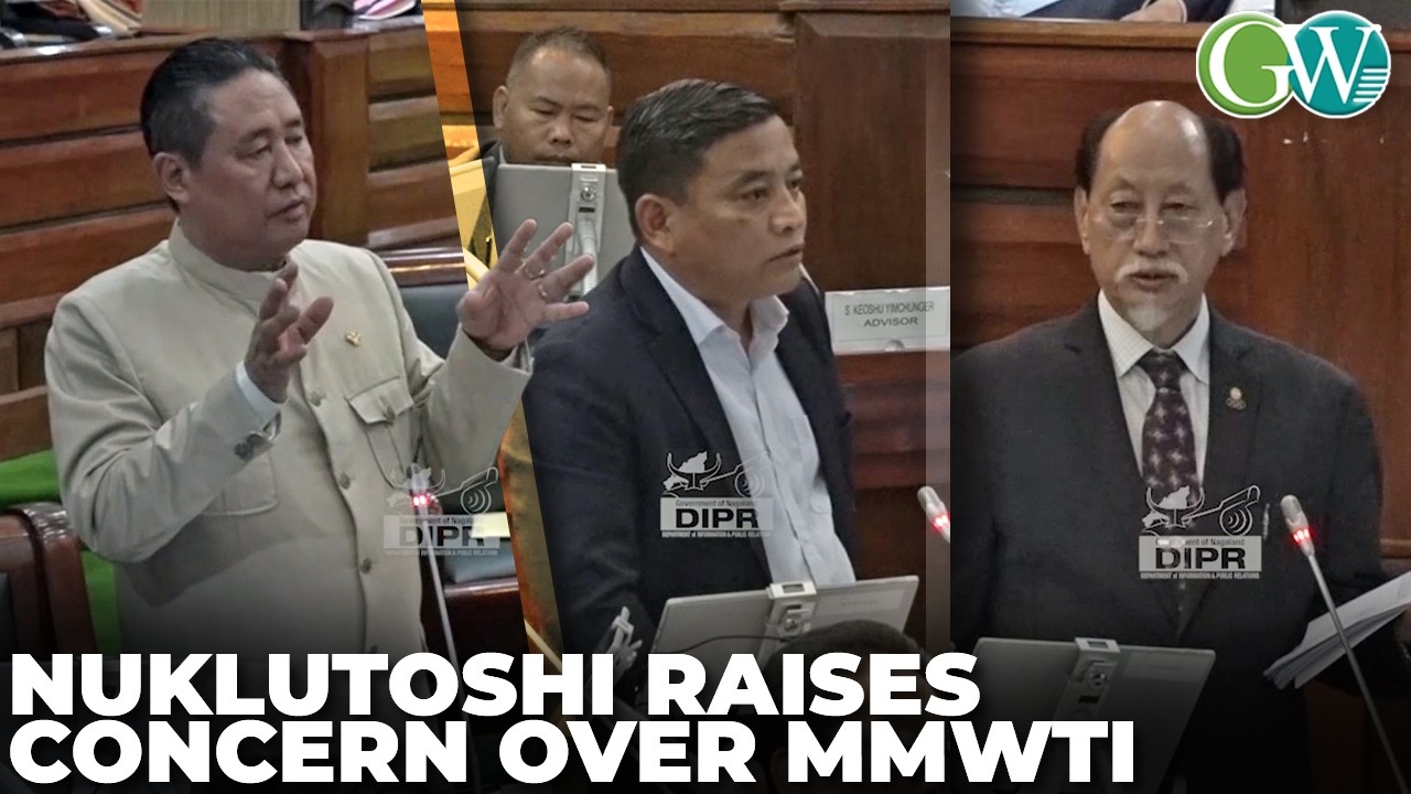 MLA NUKLUTOSHI RAISES QUERY ON MMWTI; CM RIO CALLS FOR SKILL TRAINING TO ADDRESS UNEMPLOYMENT