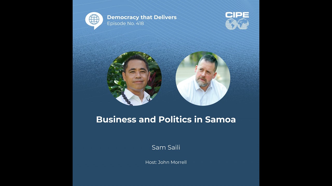 418 - Business and Politics in Samoa with Sam Saili