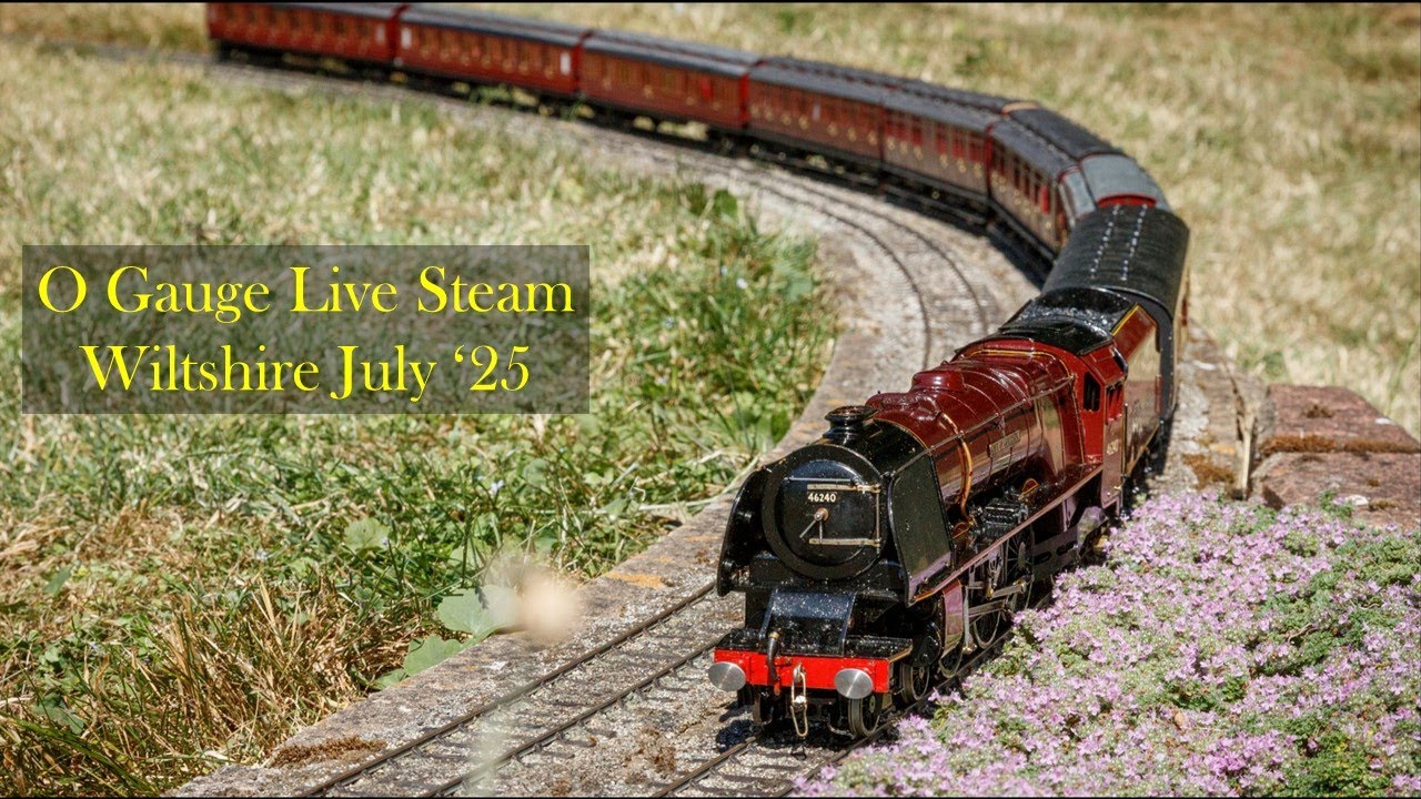 O Gauge Live Steam: Wiltshire  July 2025