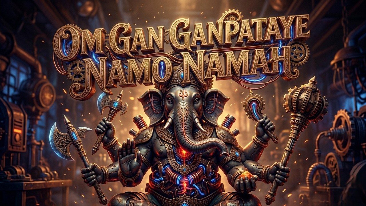 #Ganesh Mantra 108 Times - Om Gan Ganpataye Namo Namah | गणेश मंत्र - ओम गण गणपते नमो नमः