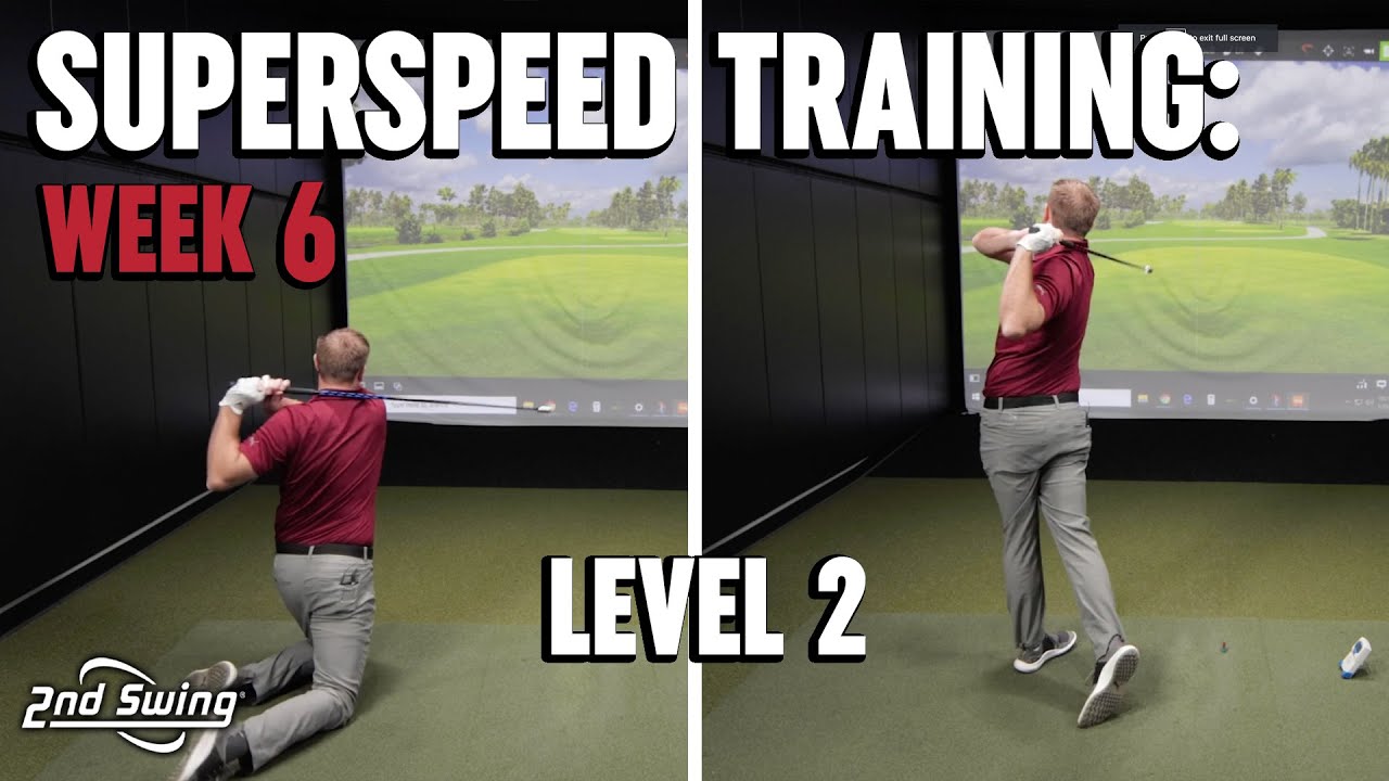 SuperSpeed Golf OverSpeed Training Part 7 | Level 2 Protocol