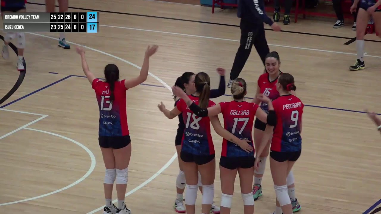 BREMBO VOLLEY TEAM VS ISIZU CEREA
