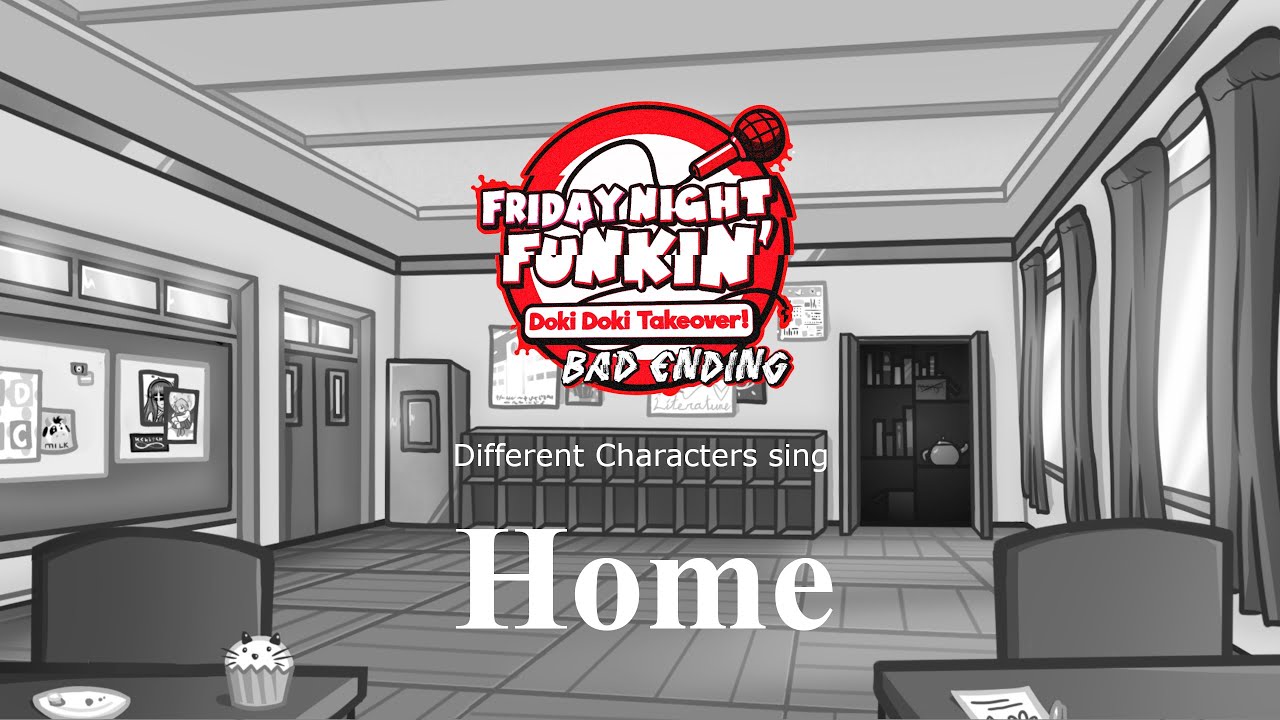 Friday Night Funkin' - Different Characters sing Home (FNF BETADCIU)