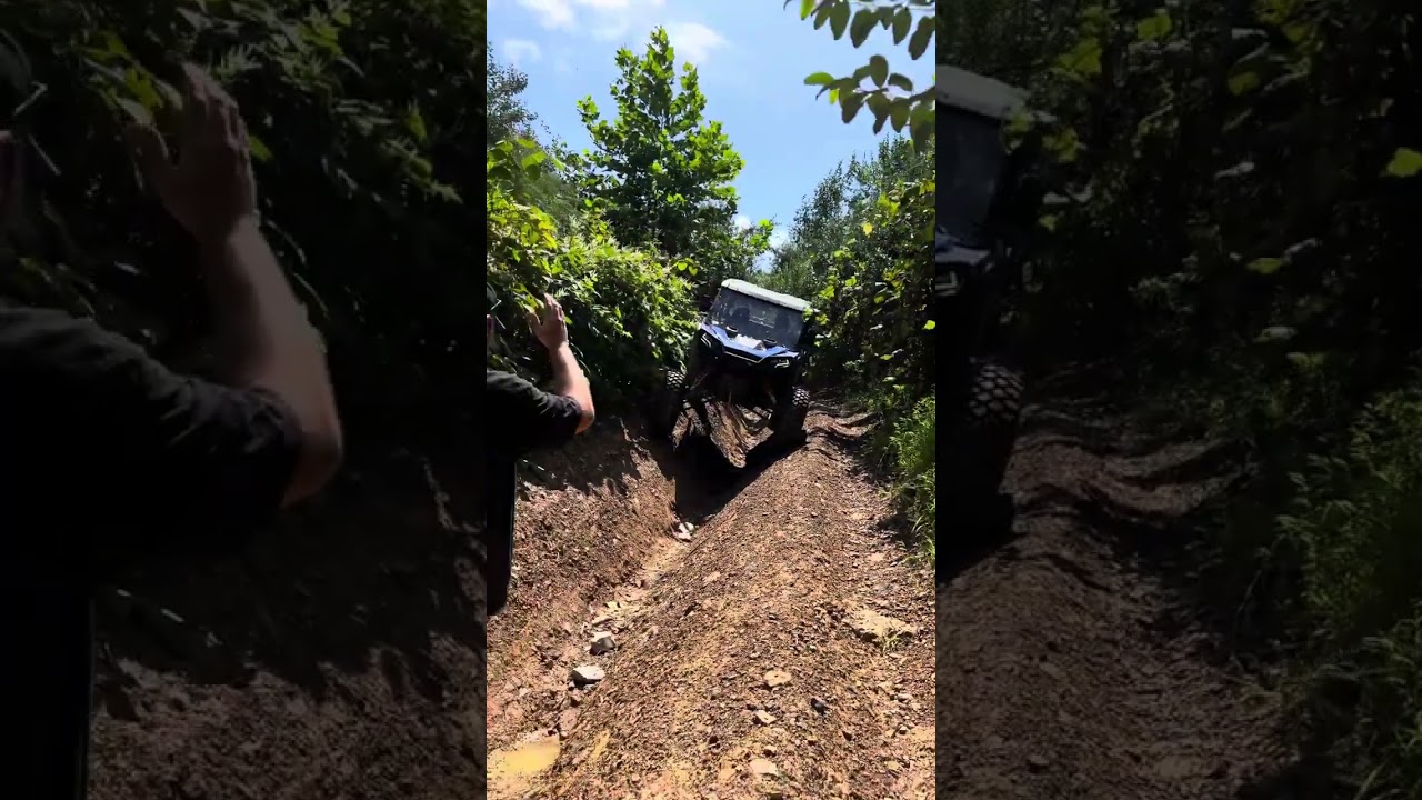 One trail at windrock on the way to the abandoned train. Highly suggest having someone guide you.