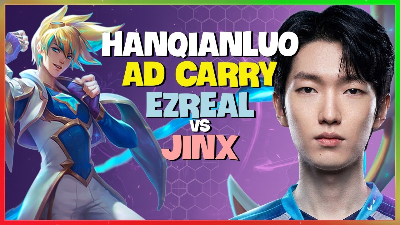 HanQianLuo Challenger Precision Masterclass: Flawless Ezreal Positioning and Tactics Engsub