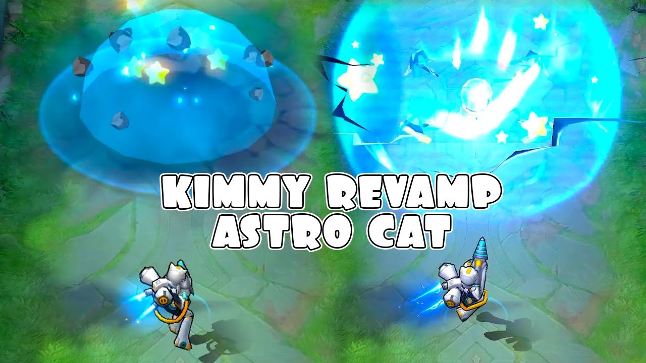 Kimmy Revamp Astro Cat VS OLD Skill Effects | MLBB
