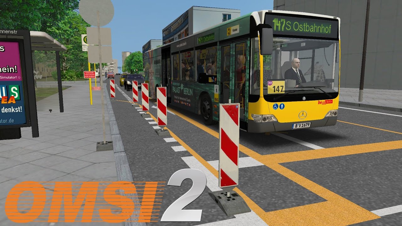 Die 147 mit dem ehemaligen Stammwagen abfahren | OMSI 2 | Projekt Berlin 147 WiP