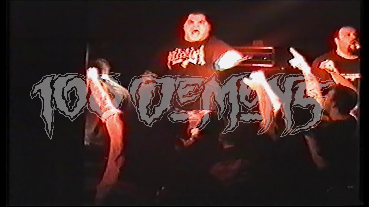 100 DEMONS - MULTICAM FULL SET - NINJAFEST - THE UNDERWORLD, LONDON -  24.10.04