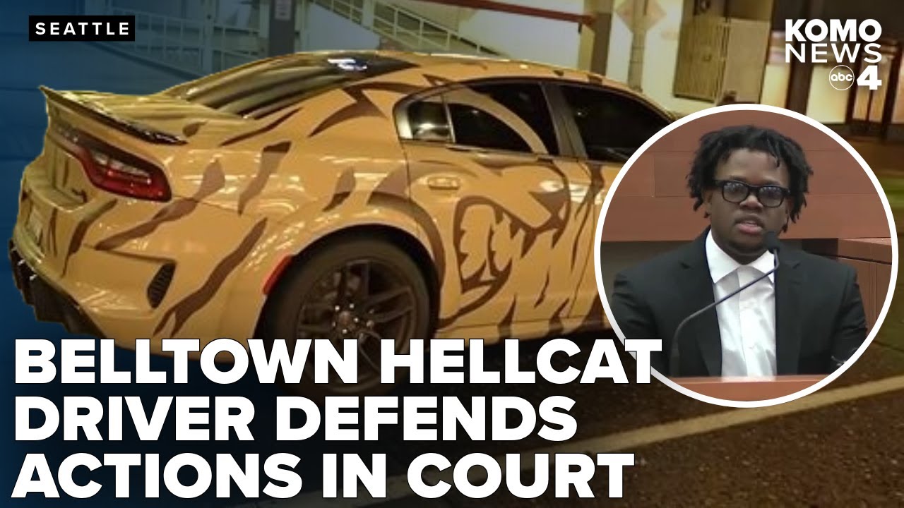 Belltown Hellcat trial draws crowd as viral street racer defends reckless driving videos