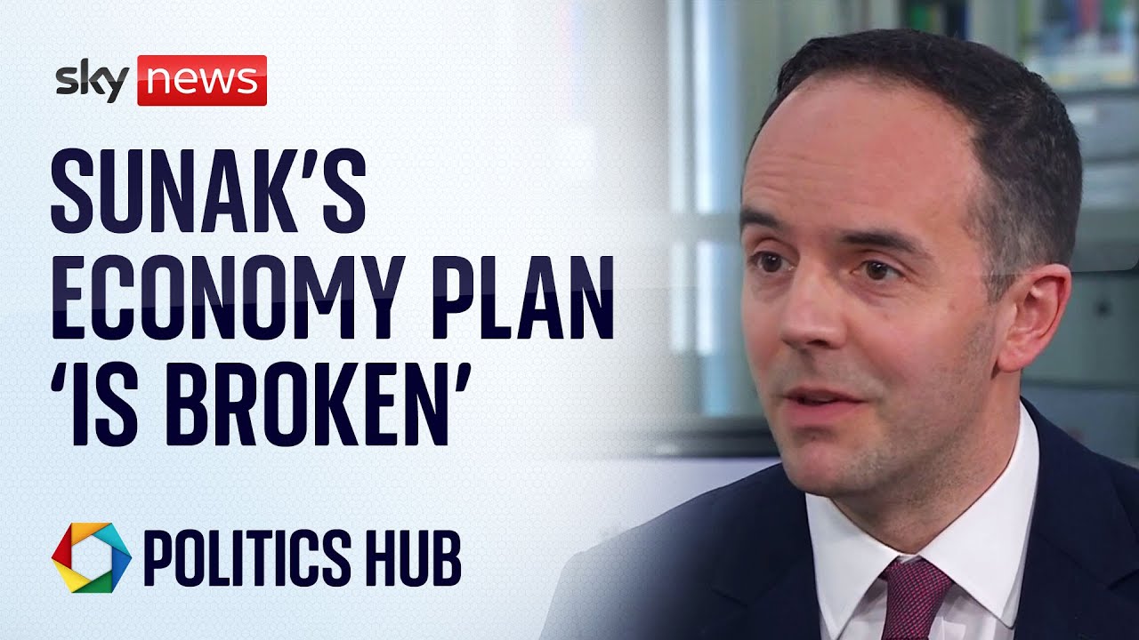Sunak's promise to get the economy growing 'has been completely broken'