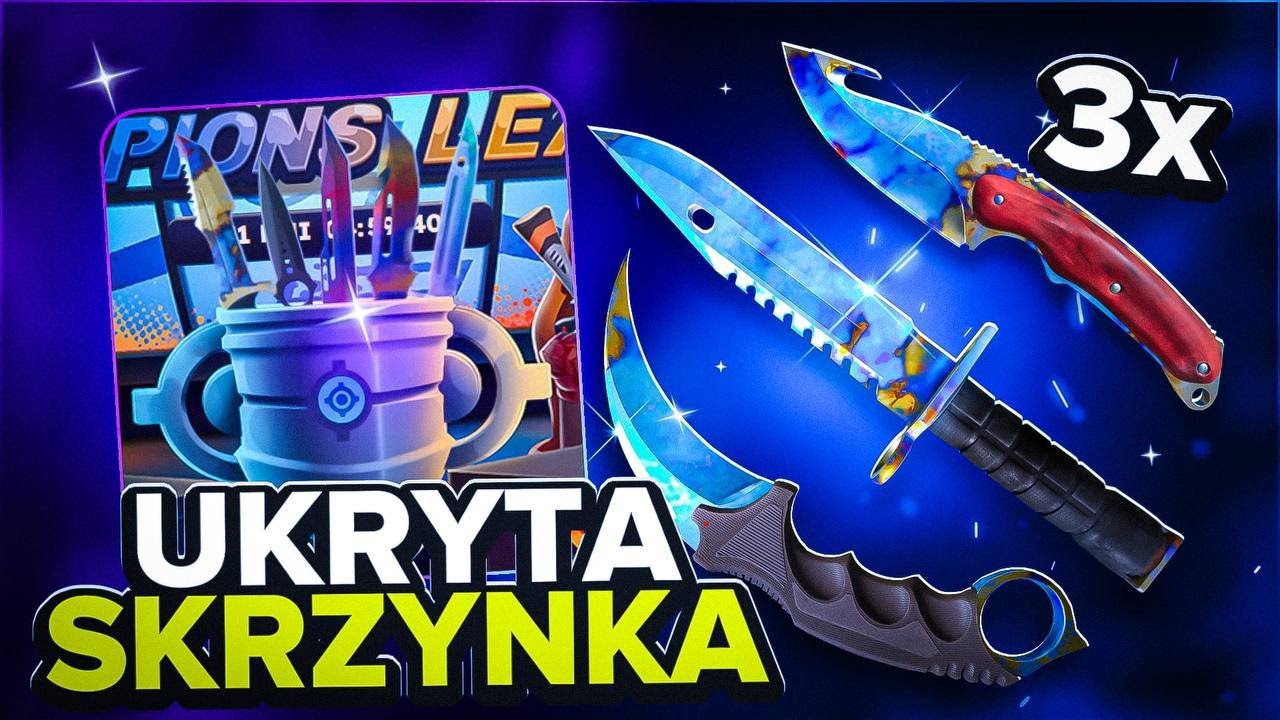 trafiłem 3 KOSY z UKRYTEJ skrzynki eventowej !!! csgoskins
