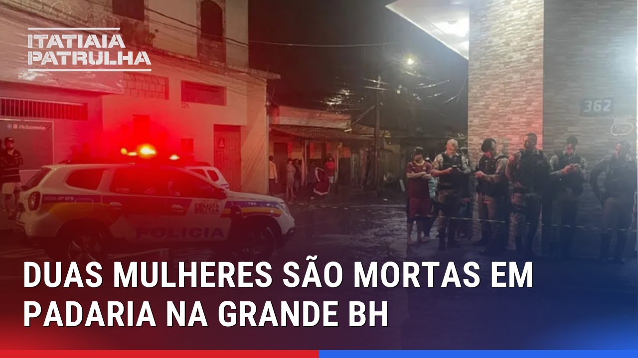 DUAS MULHERES S&Atilde;O MORTAS A TIROS EM PADARIA DE RIBEIR&Atilde;O DAS NEVES, NA GRANDE BH