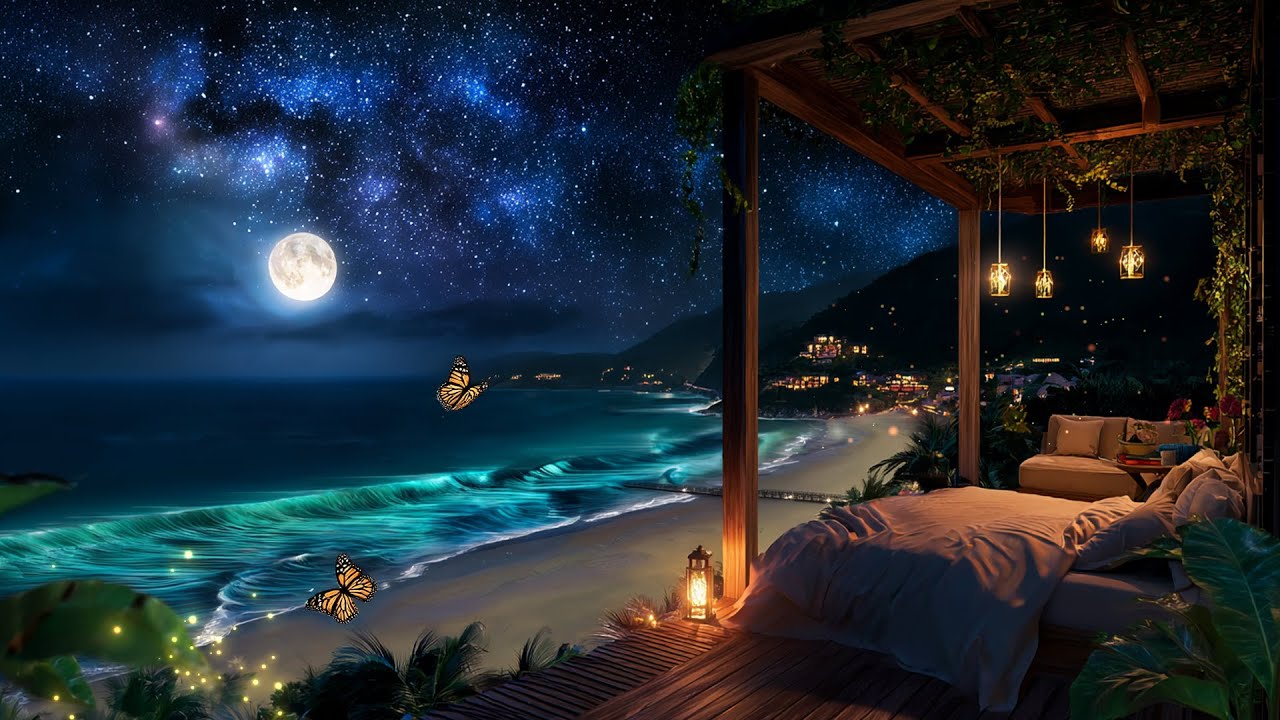 432Hz Relaxing Sleep Music – Soft Waves, Peaceful Deep Sleep