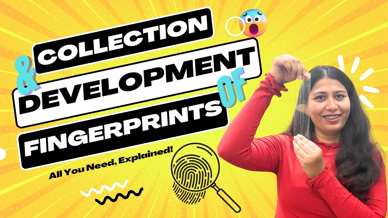 Fingerprint Collection & Development Explained | AFIS, AI & Future of Forensics 🔍