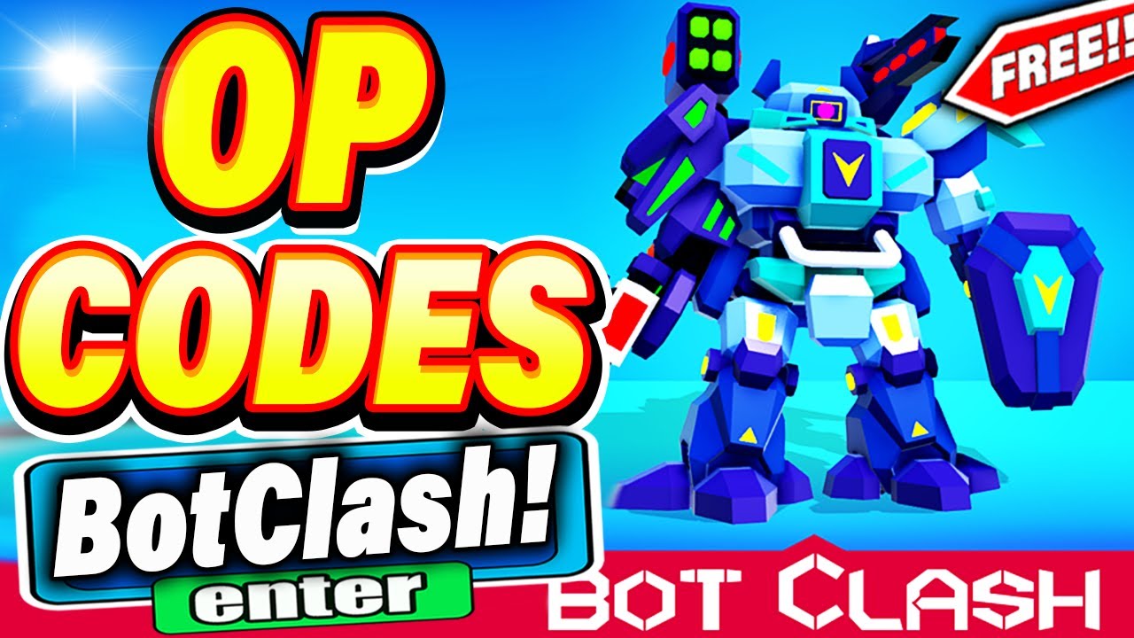 ВСЕ НОВЫЕ *СЕКРЕТНЫЕ КОДЫ* ​​В ROBLOX BOTCLASH SIMULATOR (новые коды в roblox BotClash Simulator)...