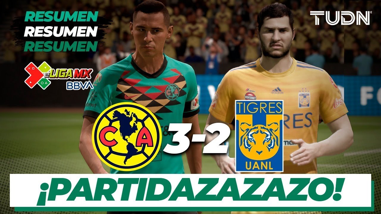 eLigaMx: Partido completo | Am&eacute;rica 3 - 2 Tigres | Clausura 2020 Jornada 2 | TUDN
