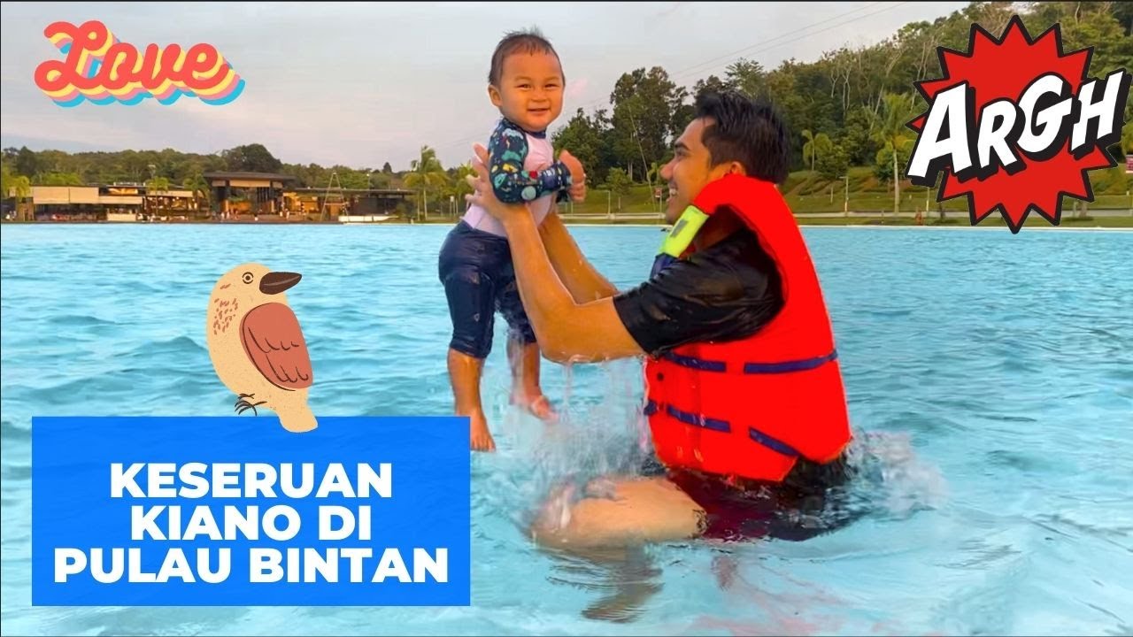 KIANO TERBANG DARI KOLAM RENANG 😂😂😂 !!! VLOG TERAKHIR DI PULAU BINTAN !!!