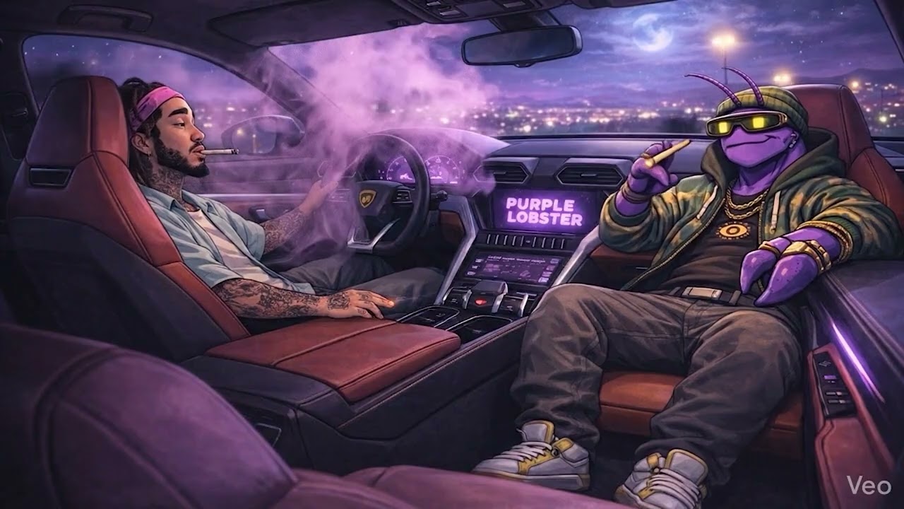 NightDrive Smoke Session | 420 Chill Rap Playlist | Post Malone Type • Bluesy Hip Hop • Stoner Vibes