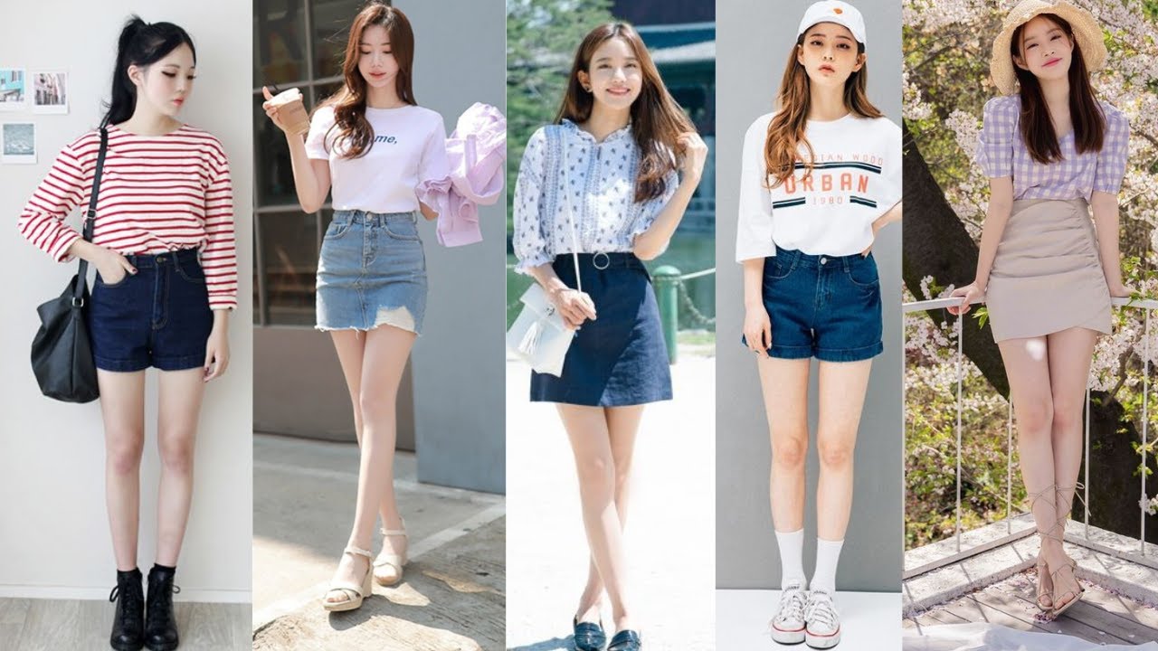 so elegant shirt-style short dress||k style outfits dress||street style shirt tops ideas