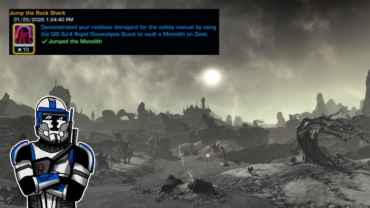 SWTOR Guide : Jump the Rock Shark Achievement