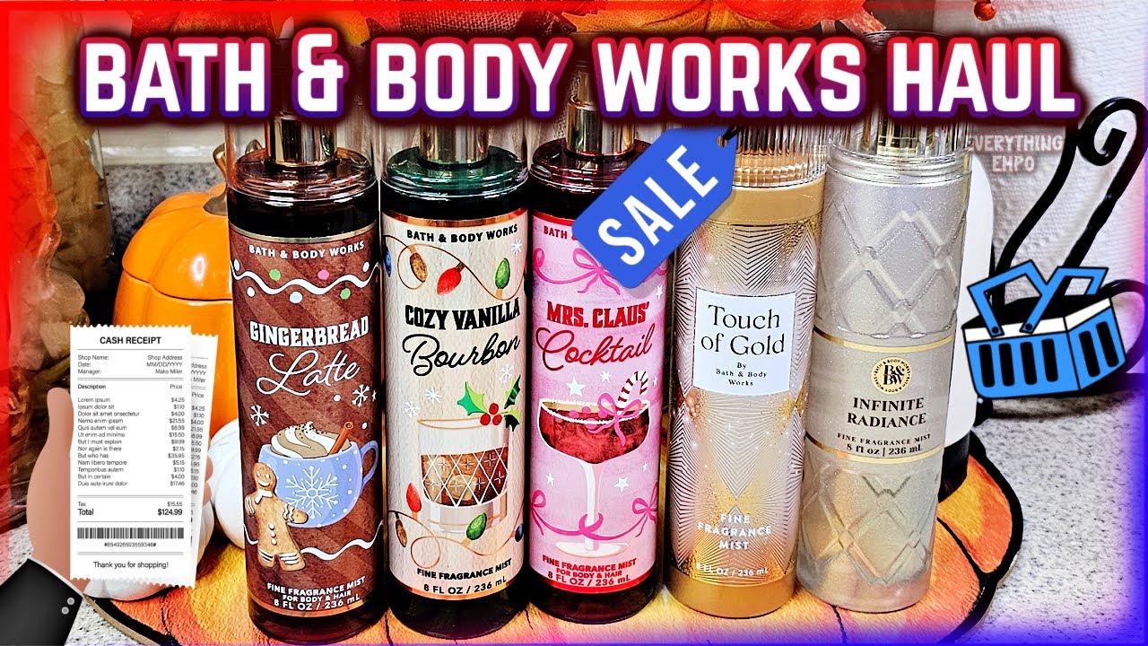 BATH & BODY WORKS MINI HAUL 2025 | NEW Winter Scents, SALE Finds & Must Have Fragrance Mist