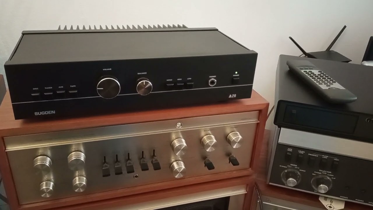 SUGDEN A28 & Naim CD 3.5