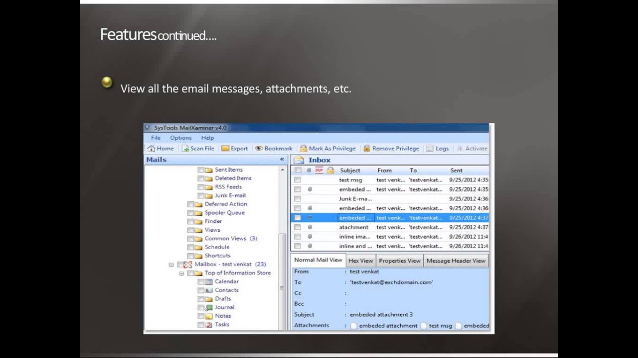 Email Forensics MailXaminer Tool