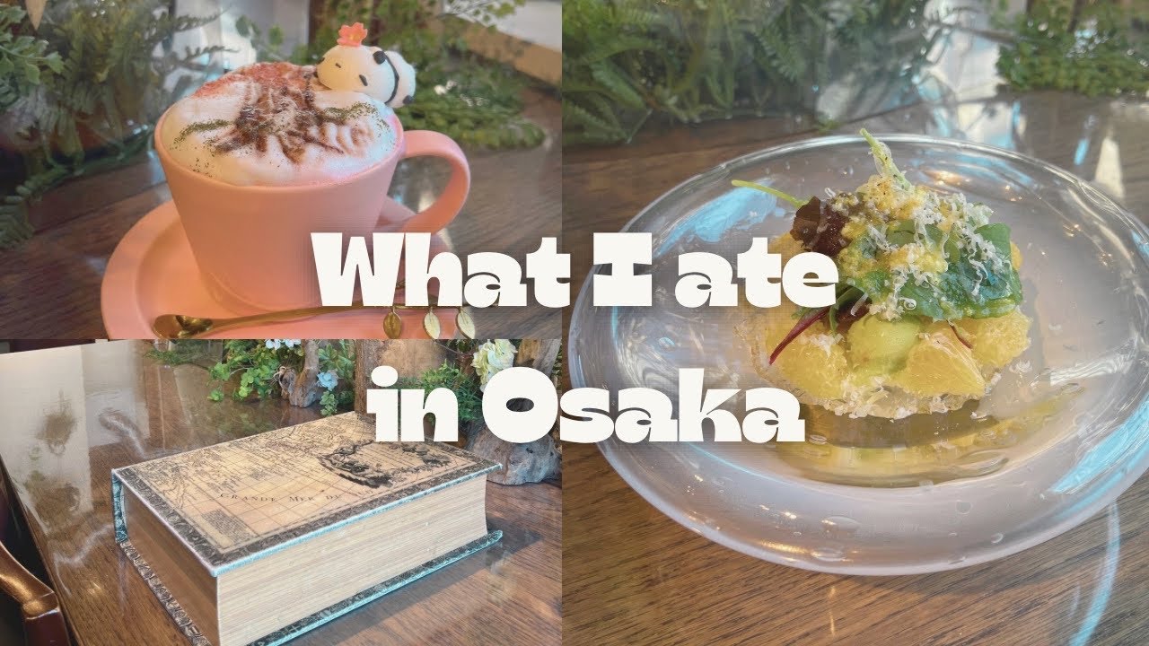 【vlog】What I ate in Osaka