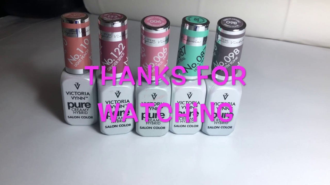 Victoria Vynn Pure Creamy Hybrid Swatches
