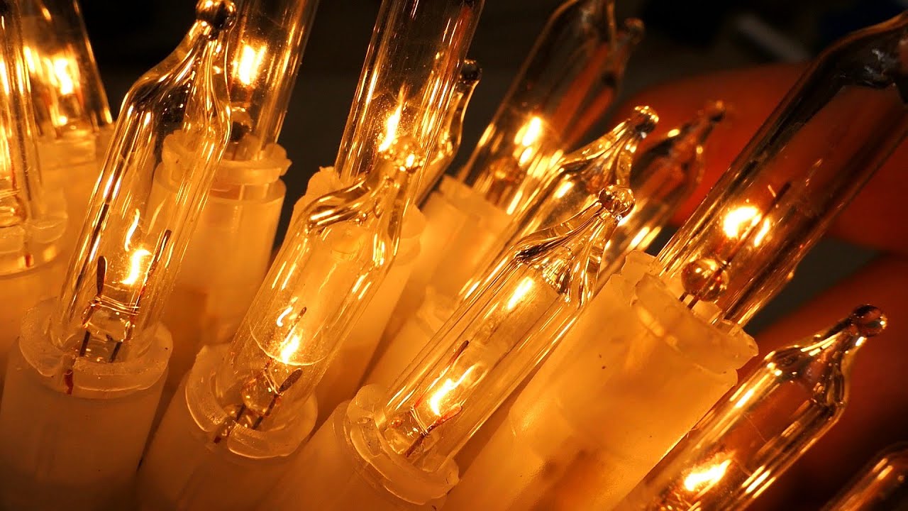 50 tungsten lamp Christmas lights