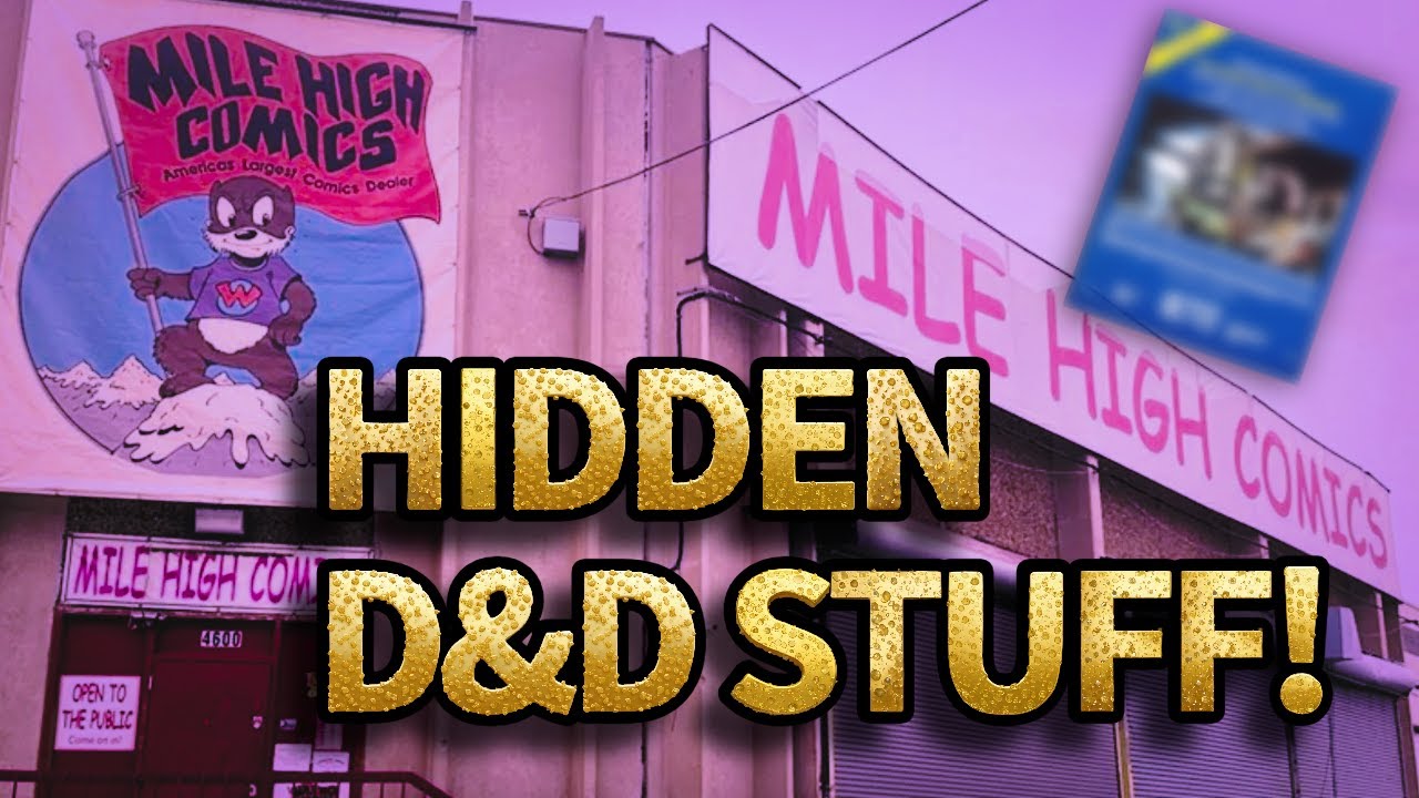 Ограбление крупнейшего в мире магазина комиксов в поисках предметов для D&D.