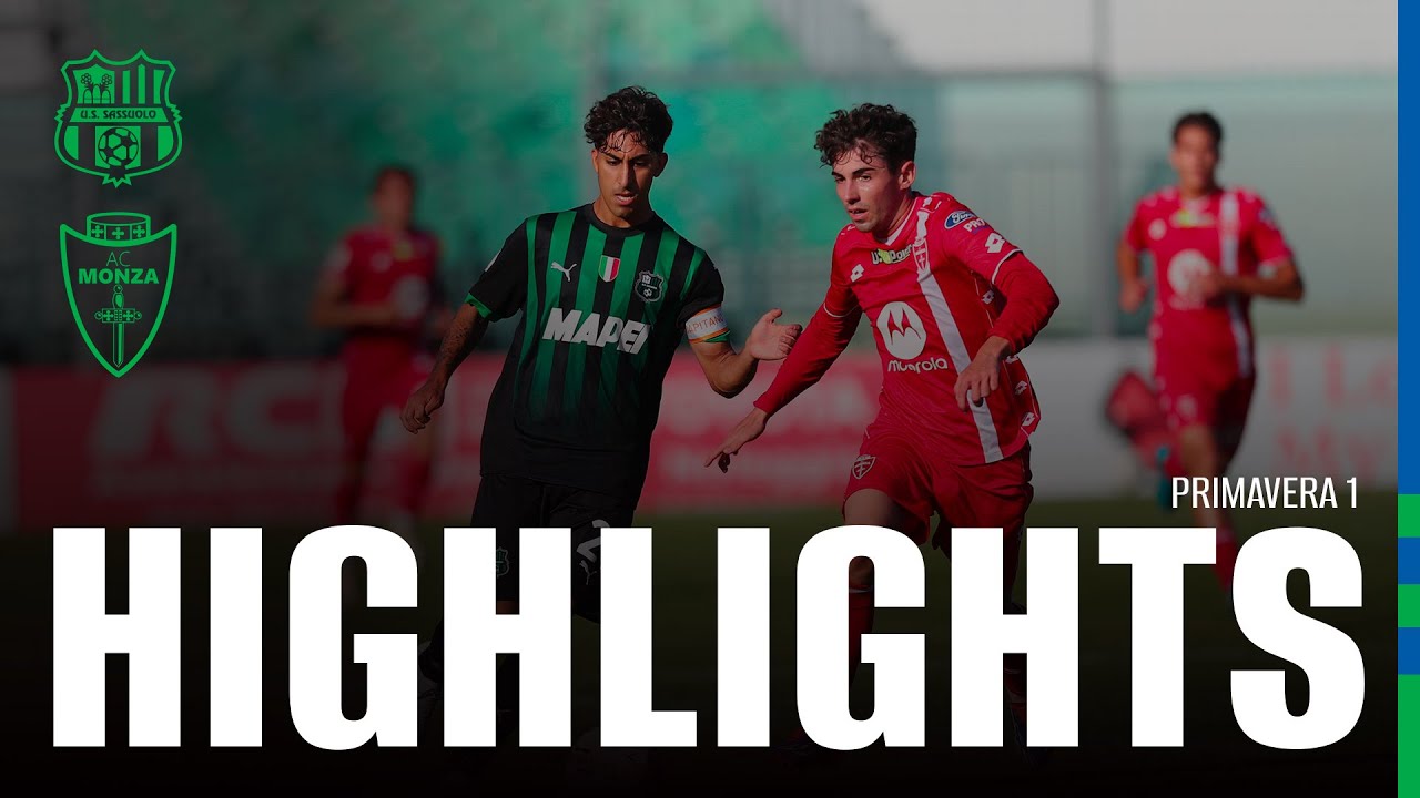 Primavera 1 24/25 | Sassuolo-Monza 1-1