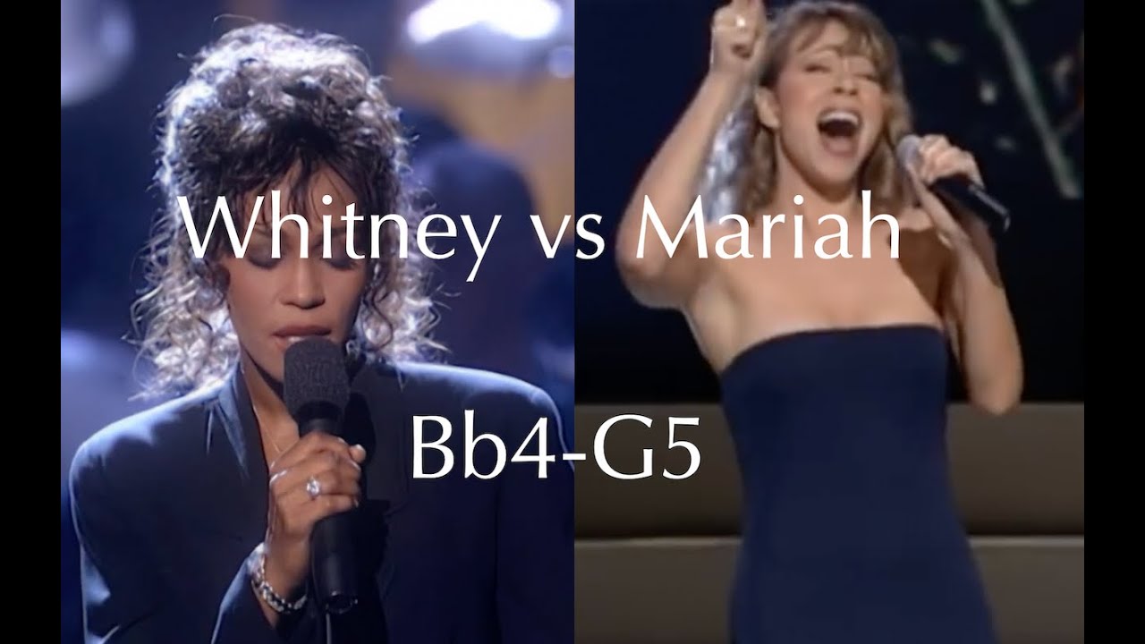 Whitney Houston vs Mariah Carey in 1995 (Bb4-G5)
