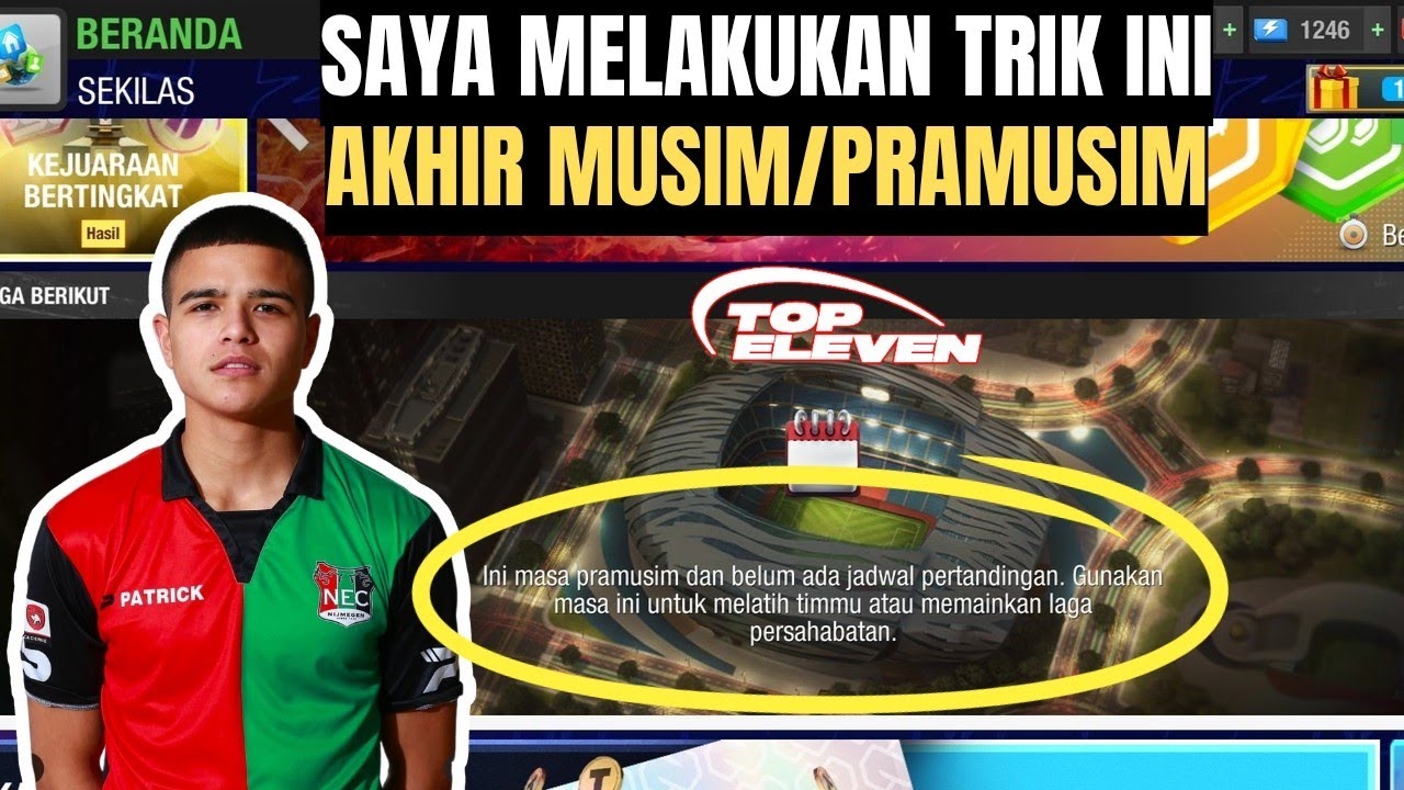 Saya Melakukan Trik Ini di Akhir Musim/Pra Musim | Top Eleven