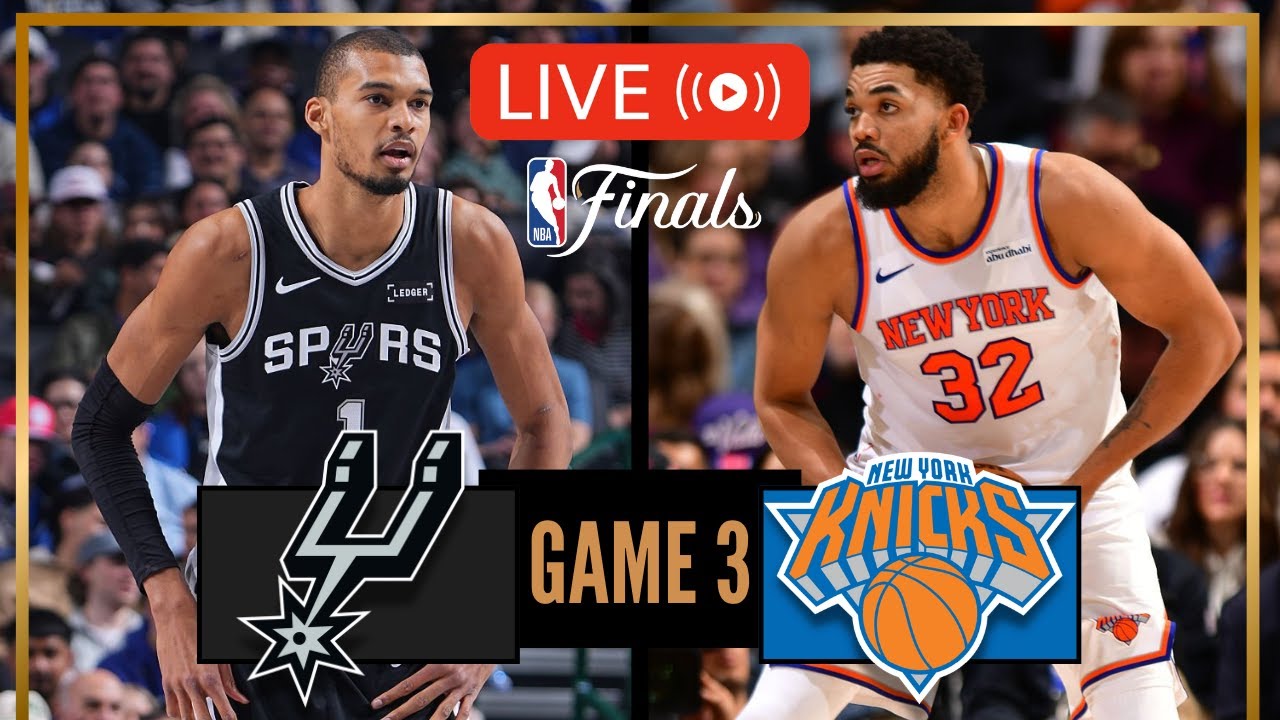 NBA LIVE! SAN ANTONIO SPURS vs NEW YORK KNICKS | 2026 NBA FINALS | June 8, 2026 | NBA 2K26