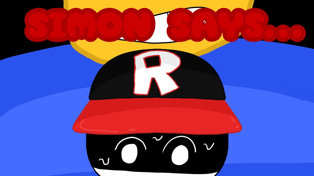 Playing Simon Says in Roblox...