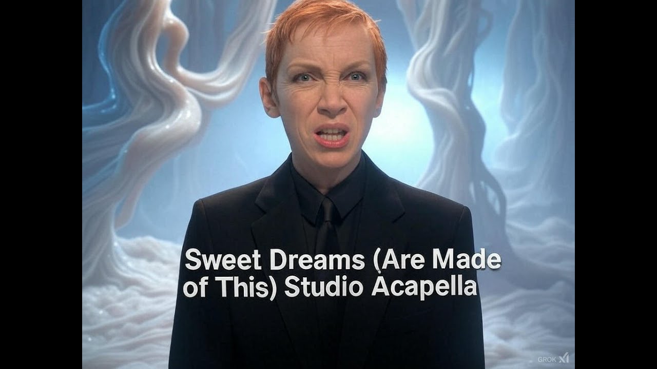 4K Eurythmics Sweet Dreams (Are Made of This)  Studio Acapella 🔥 Visualizer — ©o℗yW®ite i©a℗ellas