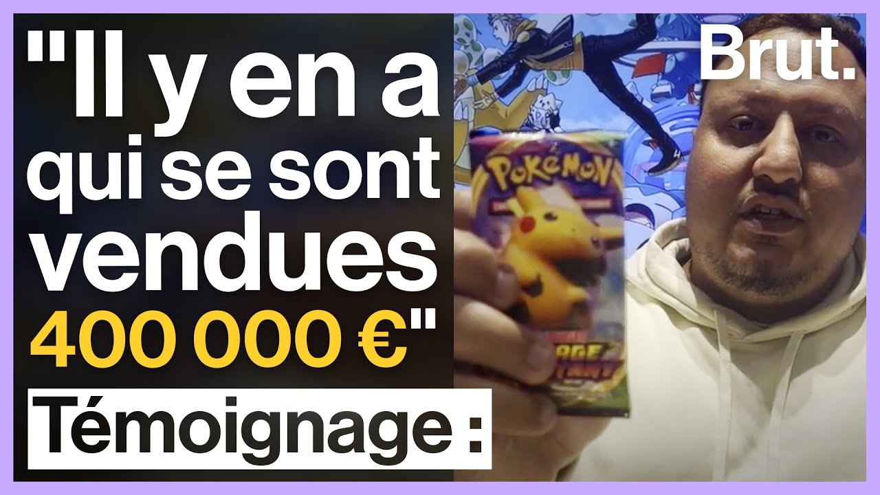 Rencontre avec un collectionneur de cartes Pokémon