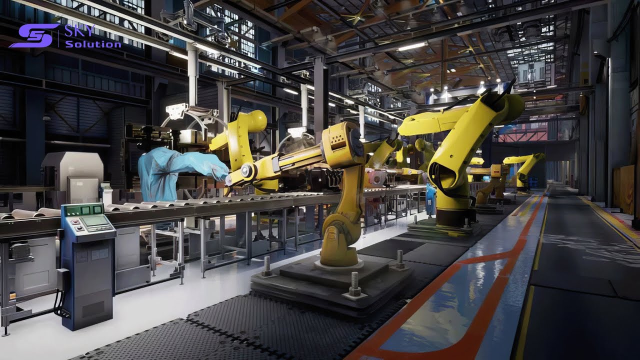 Sky Solution: How Computer Vision is Revolutionizing Manufacturing!