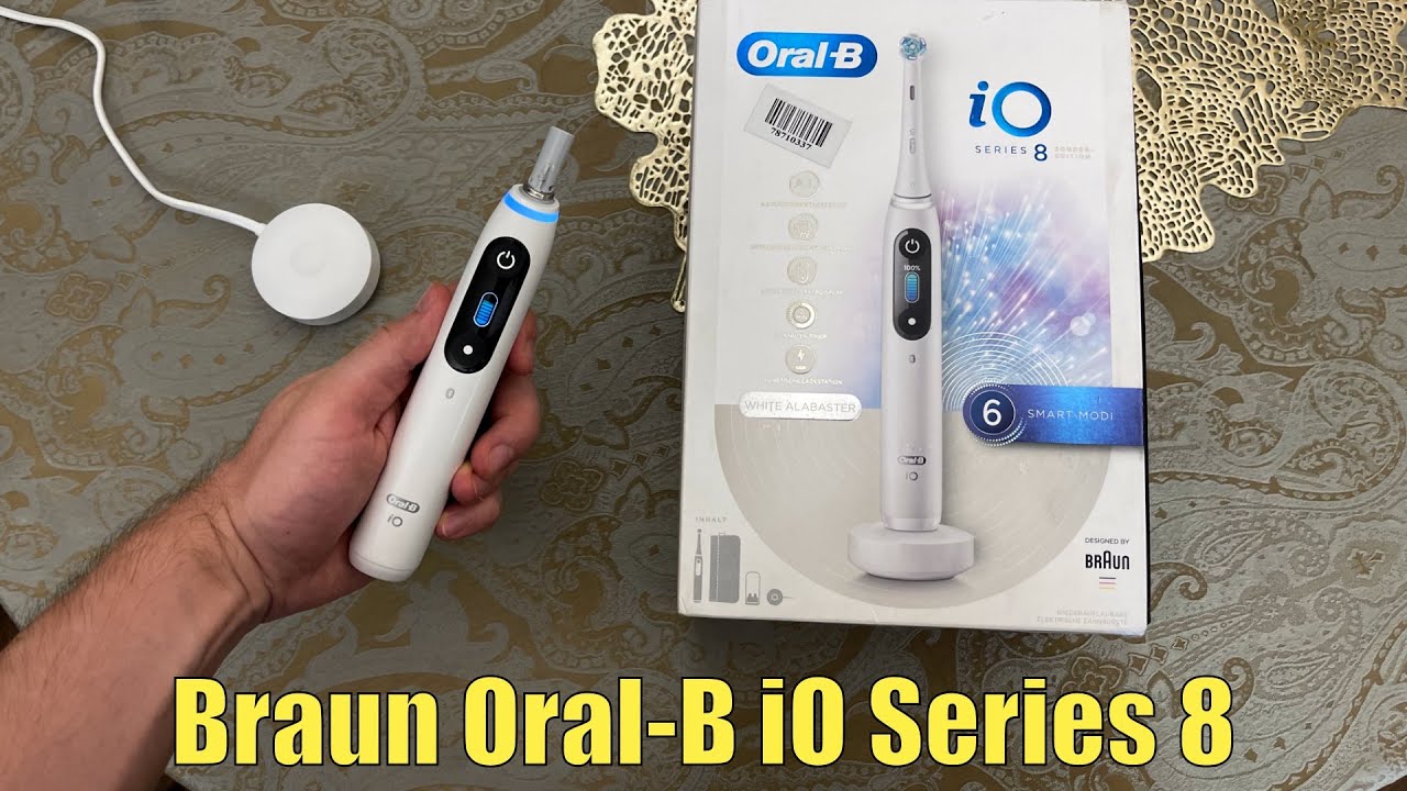 Обзор новой зубной щетки Braun Oral-B iO Series 8 и сравнение со старой Oral-B Braun Pro 2000