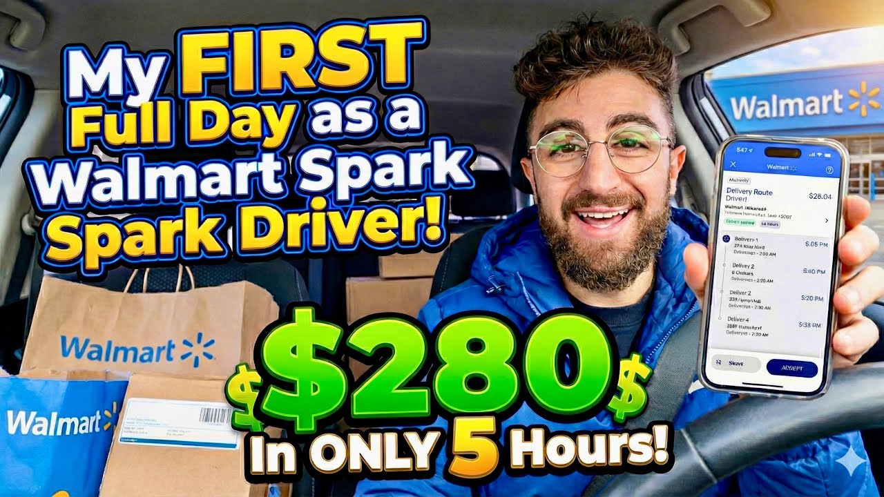 Работа водителем в Walmart Spark в 2026 году (полный обзор первой смены)