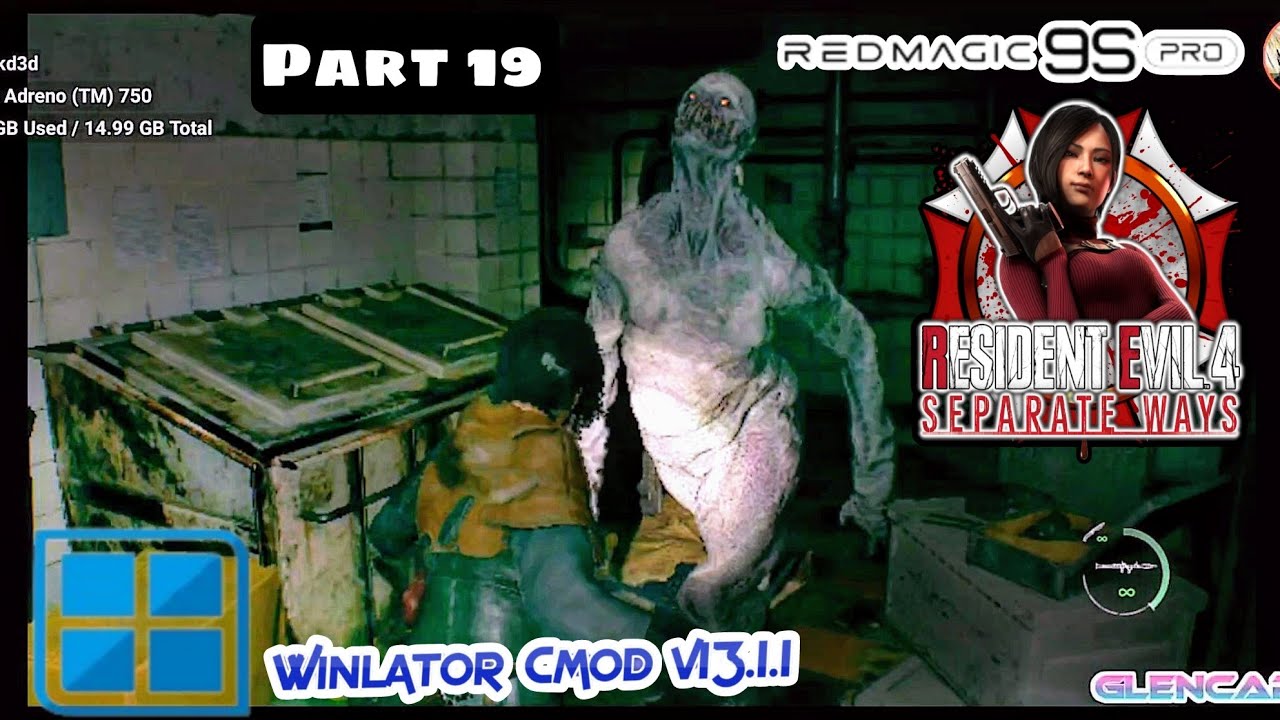 Resident Evil 4 Remake Separate Ways Part 19 Custom Set 720p Winlator Cmod v13.1.1 Android Offline