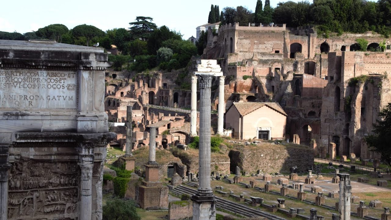 Roma: visita ai Fori Imperiali 4K (parte 3)