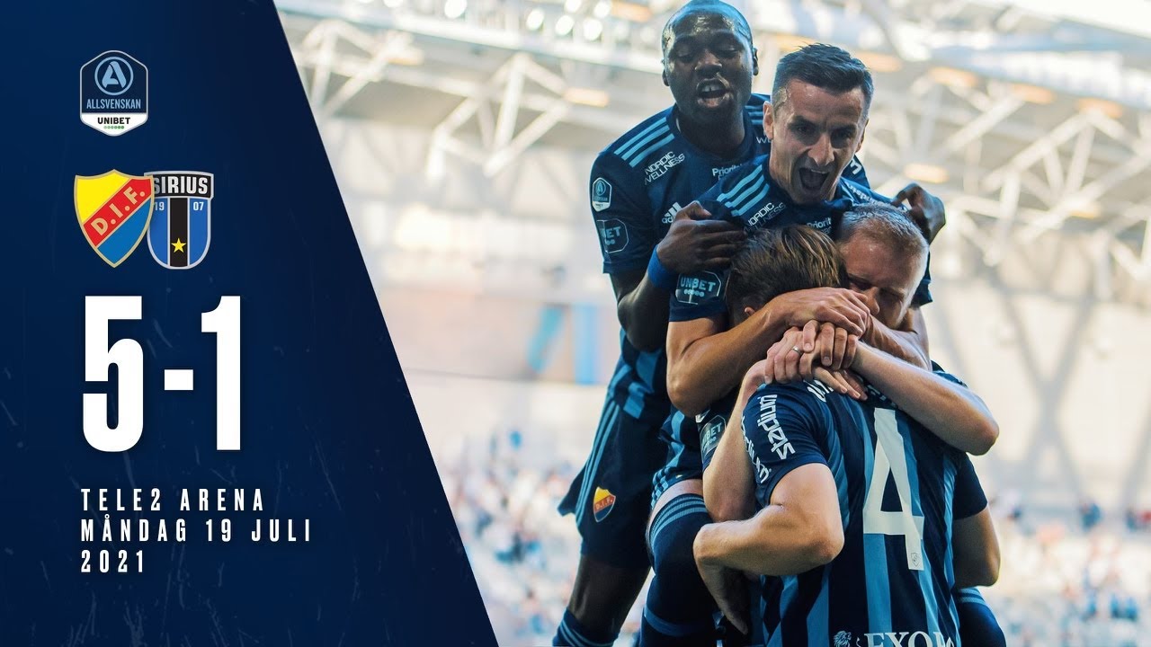 MATCHSVEP | Djurgården — IK Sirius 5-1 | Allsvenskan 2021