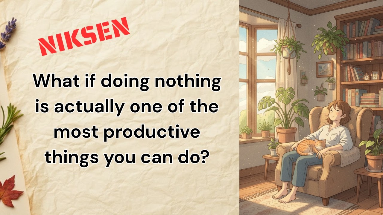 THE ART OF DOING NOTHING - NIKSEN