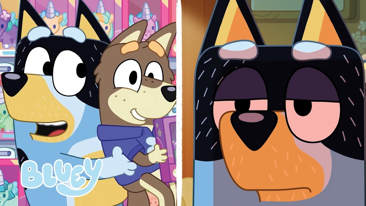 Bandit'in En Komik Anları 😆💙 | En İyi Baba! 🥰 | Bluey Türkçe Resmi Kanal