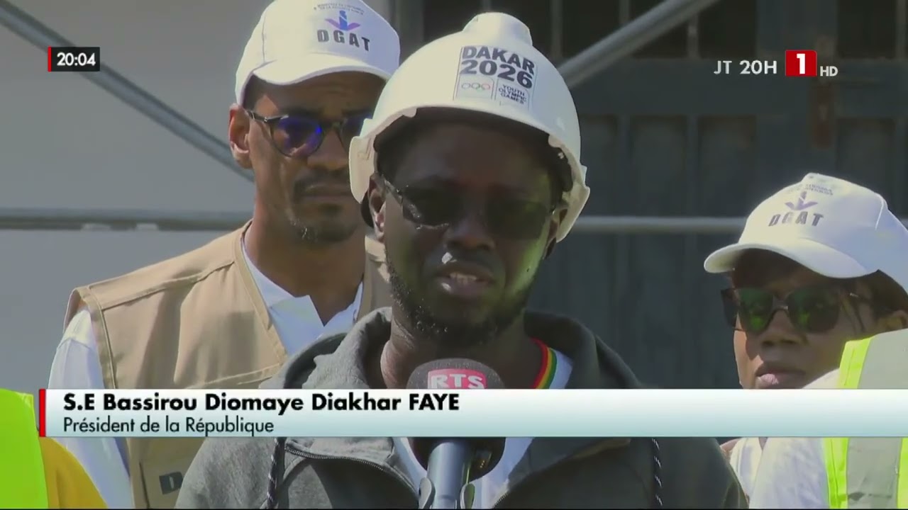 CHANTIERS JOJ DAKAR 2026 : Le Chef de l’Etat appelle au respect des délais