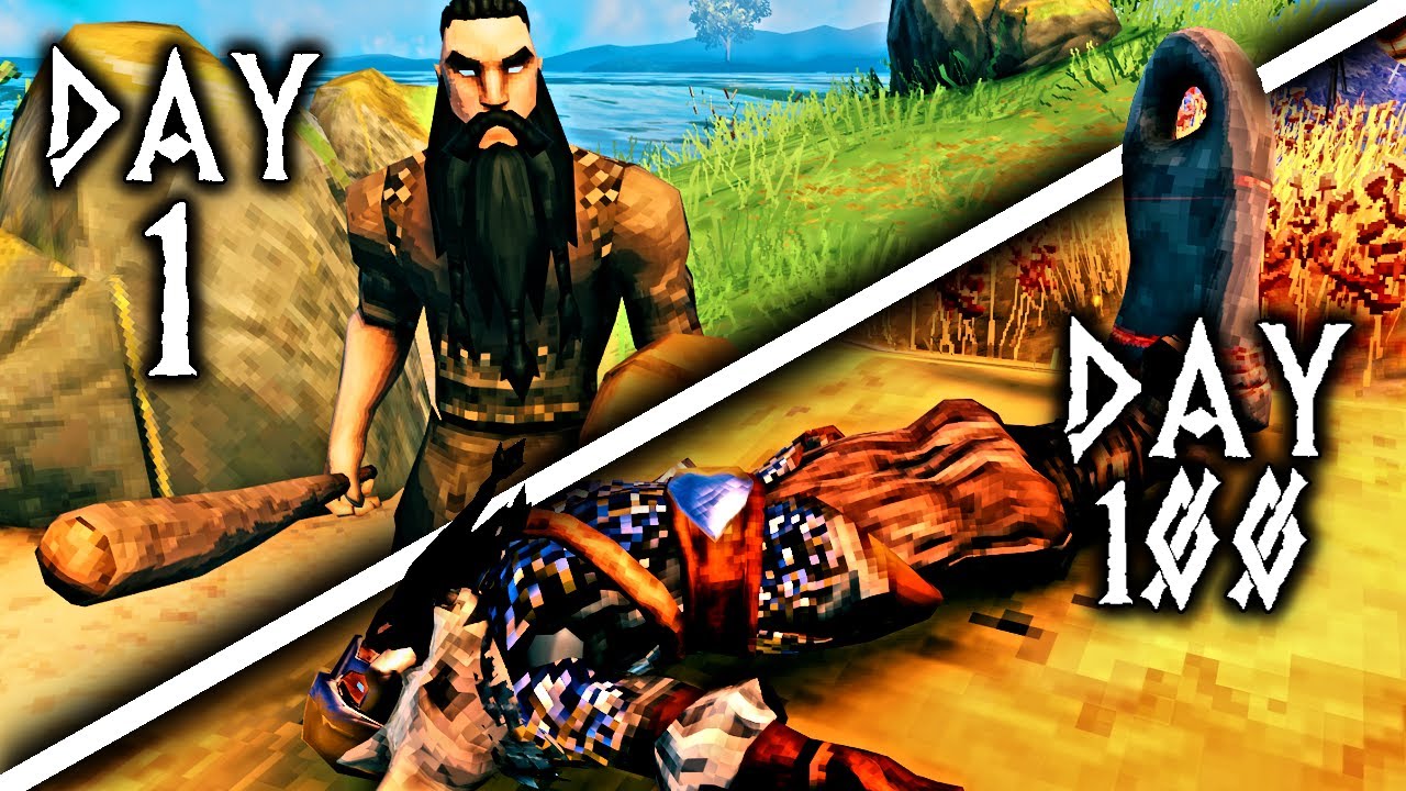 100 Days of Hardcore Valheim (No Map No Portals)