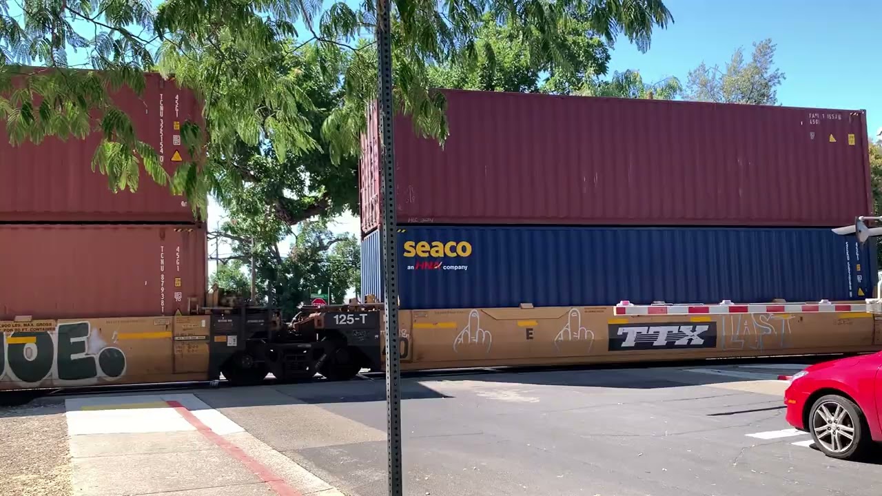 Freight Train with Southern Pacific engine