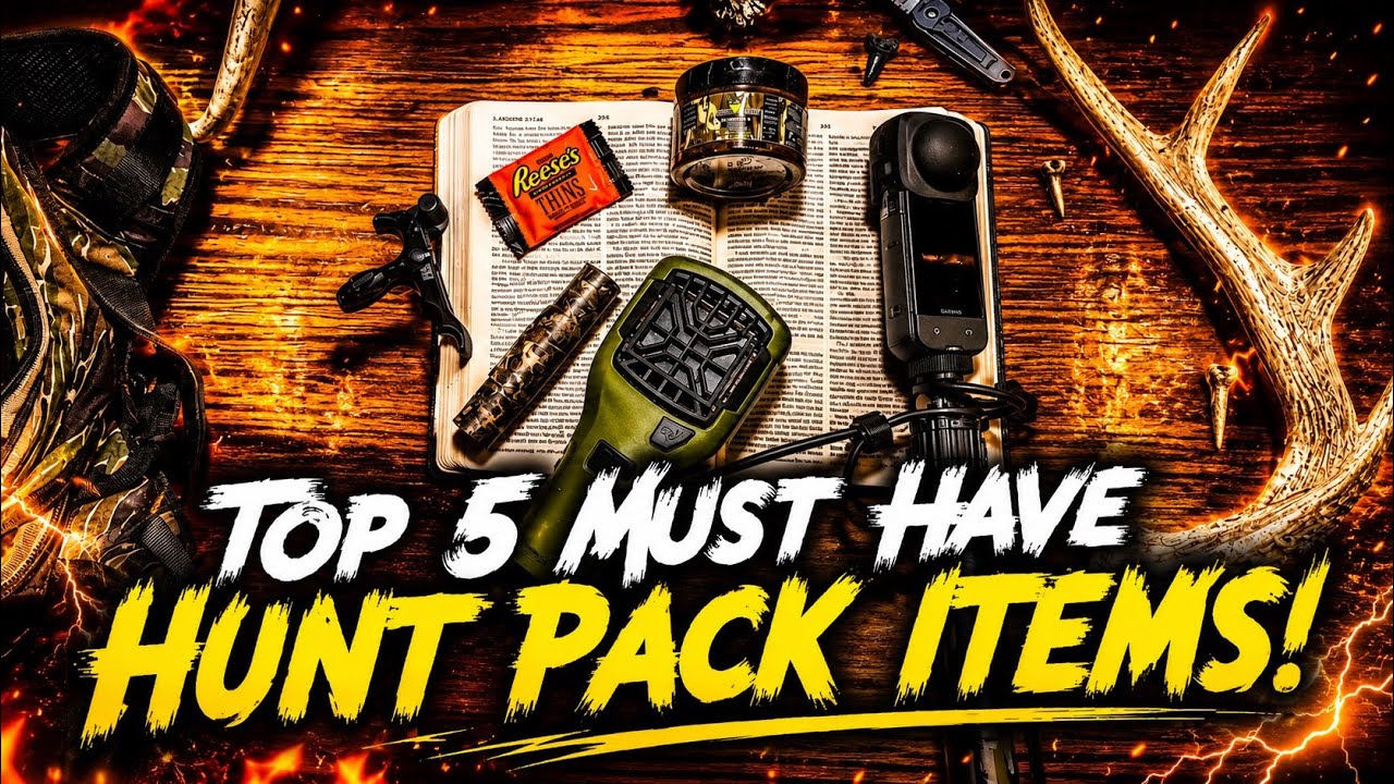 Top 5 Things You NEED for the Hunting Woods!